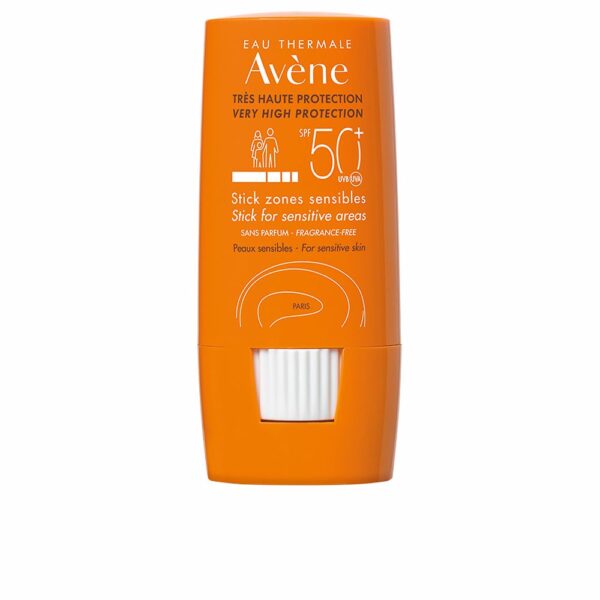 AvÈne SOLAIRE HAUTE PROTECTION stick zonas sensibles SPF50+ 8 ml