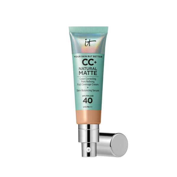 It cosmetics CC+ NATURAL MATTE base de maquillaje en crema SPF40 #Neut medium 32 ml