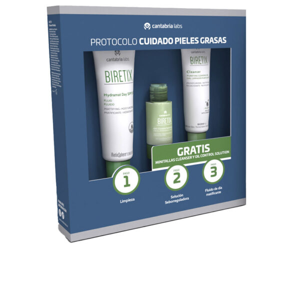 BIRETIX PROTOCOL CARE FOR OILY SKINS CASE 3 pcs