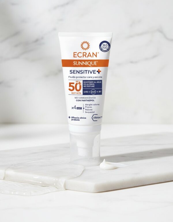ECRAN SUNNIQUE SENSITIVE facial SPF50+ 50 ml