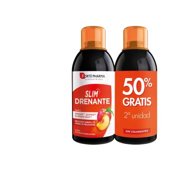 FortÉ pharma SLIM DRAINING duo #Peach 2 x 500 ml