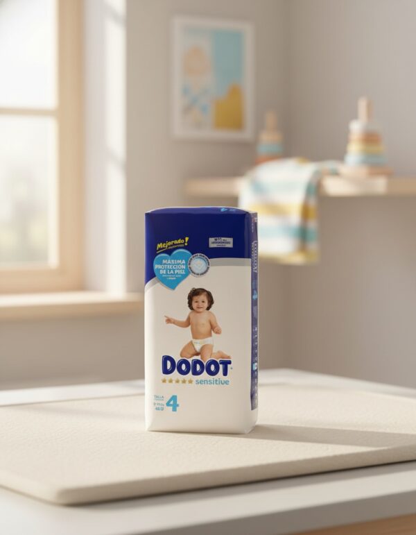 DODOT SENSITIVE size 4 nappies 9-14 kg 48 u