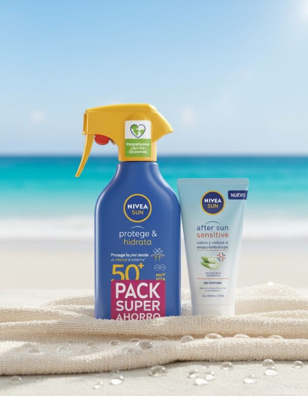SUN PROTECT&HYDRATE GUN SPF50 270 ML PACK 2 pcs
