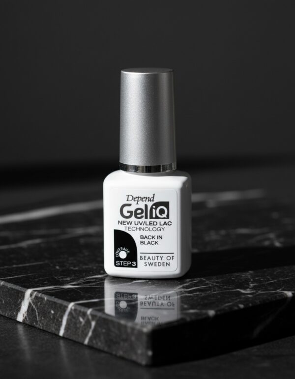 GEL IQ polish #back in black 5 ml