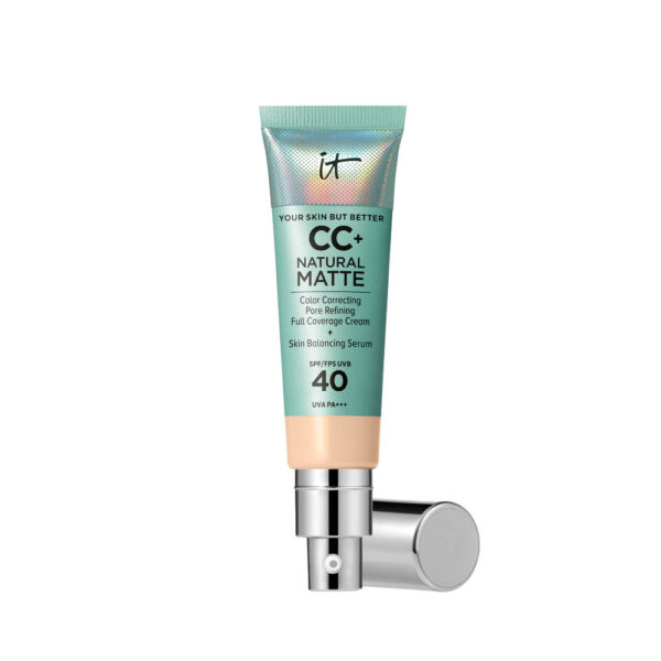 It cosmetics CC+ NATURAL MATTE base de maquillaje en crema SPF40 #Fair 32 ml