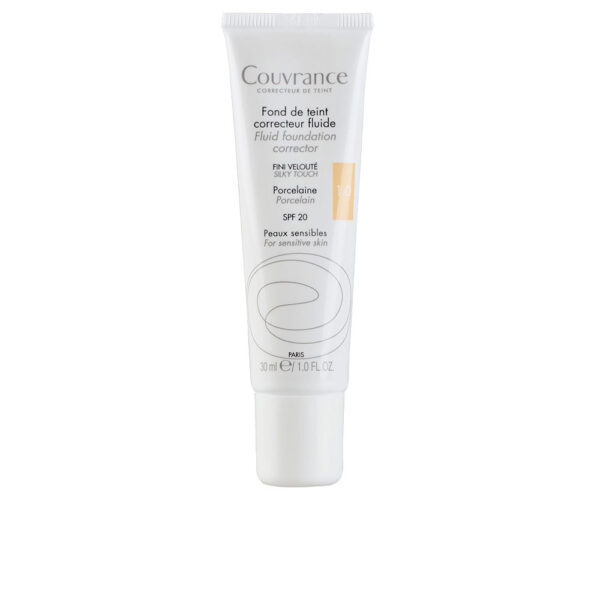 AvÈne COUVRANCE fluid makeup base for sensitive skin #sand 30 ml