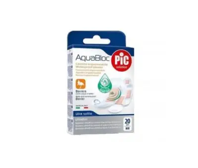 Pic Aquabloc With Bactericide Round Adhesive Dressing 22,5 Mm 2