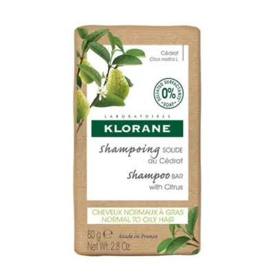 Klorane Solid Shampoo with Citronella 80 g