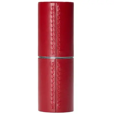La Bouche Rouge Red Leather Lipstick Case