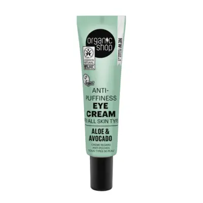 Organic Shop Aloe Crema De Ojos Anti-Puffiness 30ml