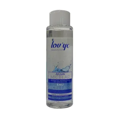 Lovyc Probiotico Kombucha Agua Micelar Rostro Ojos y Labios 500ml