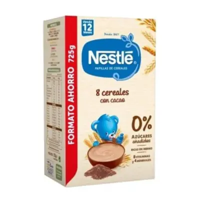 Nestlé Porridge 8 Cereals with Cocoa 725g
