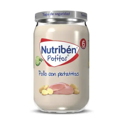 Nutribén Chicken with Potatoes Jar 235 g