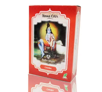 Henna Caoba Polvo Radhe Shyam 100g