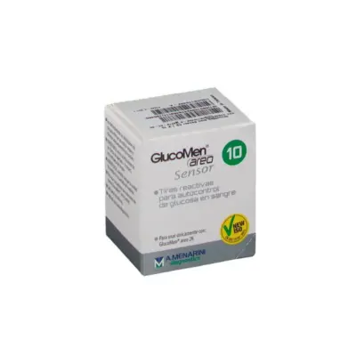 Menarini Glucomen Areo Sensor Glucosa 10 Tiras