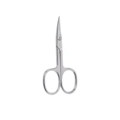 Beter Manicure Nail Scissors Curved Chromed