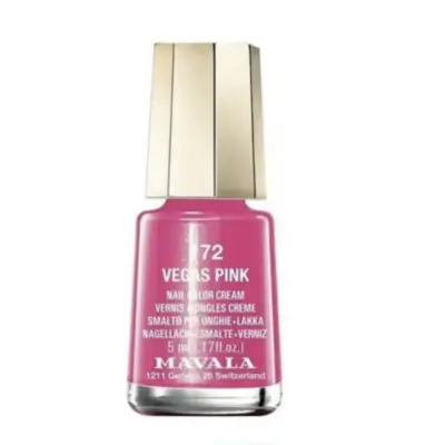 Mavala Nail Polish 172 Vegas Pink 5ml