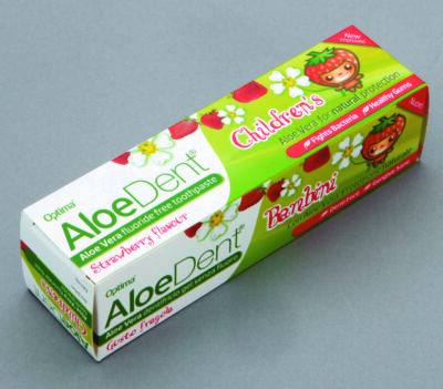 Madal Bal Pasta De Dientes Aloe Dent Niños Sabor Fresa 50ml