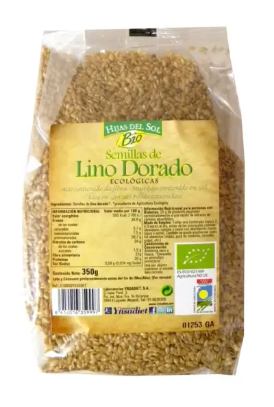 Ynsadiet Semillas De Lino Dorado 350g