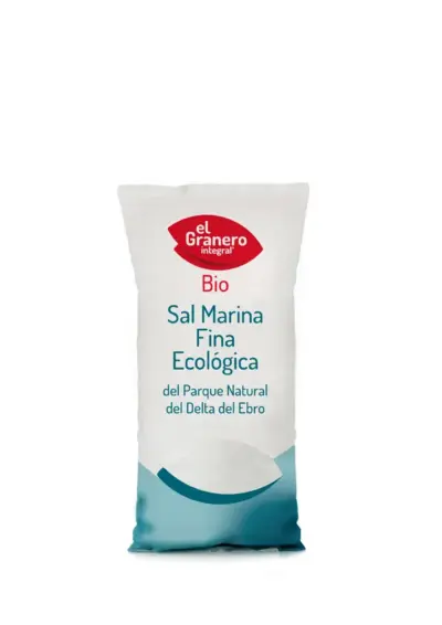 Granero Sal Marina Fina Bio 1 Kg Delta Del Ebro