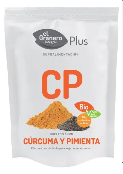 Granero Curcuma y Pimienta Bio 200g