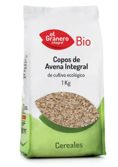 Granero Copos Avena Integral Bio 1 Kg