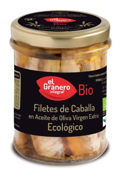 Granero Filetes De Caballa Bio 195g