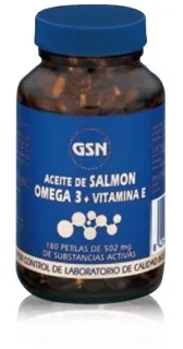 Gsn Aceite De Salmon 180 Perlas