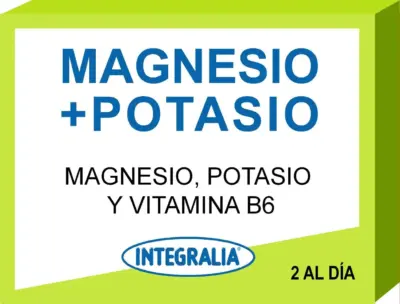 Integralia Magnesio Potasio Vitamina B6 60 Caps