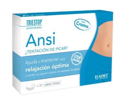 Eladiet Triestop Ansi Limon Con Cromo 30 Comp