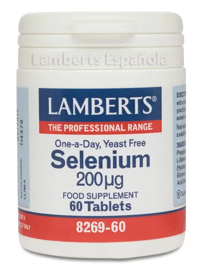 Lamberts Selenio 200-Ug 60 Tabs