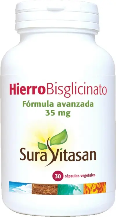 Sura Vitas Hierro Bisglicinato 30 Caps