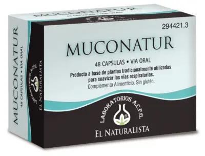 El Natural Muconatur 300 Mg X 48 Caps