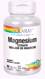 Solaray Magnesium 133 Mg 90 Vcaps