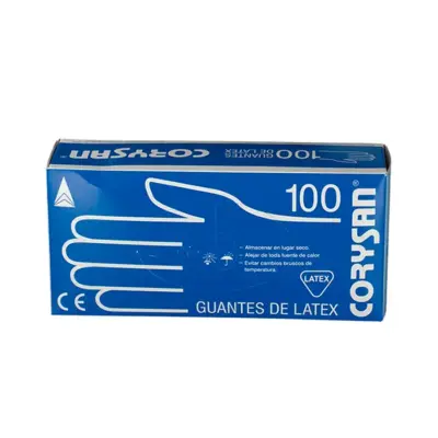 Corysan Latex Gloves Large Size 100U