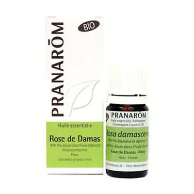 Bio Essential Oil Of Damask Rose 2 ml Pranarom