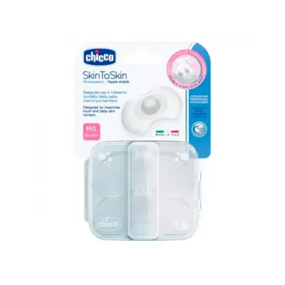 Chicco Nipple Protector Silicone M-L 2U