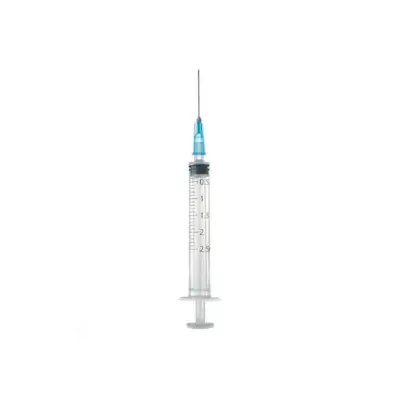 Ico Disposable Syringe 2Cc 24x6 1U