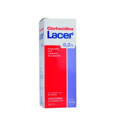 Lacer Mouthwash Clorhexidina 0,2% 500ml