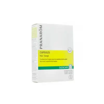 Pranarom Oléocaps Nose And Throat 30 Caps