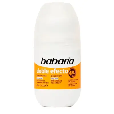 Babaria Desodorante Roll-On Doble Efecto 50ml
