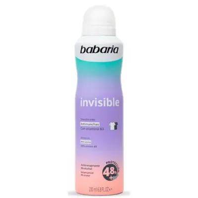 Babaria Invisible Deodorant Spray 200ml