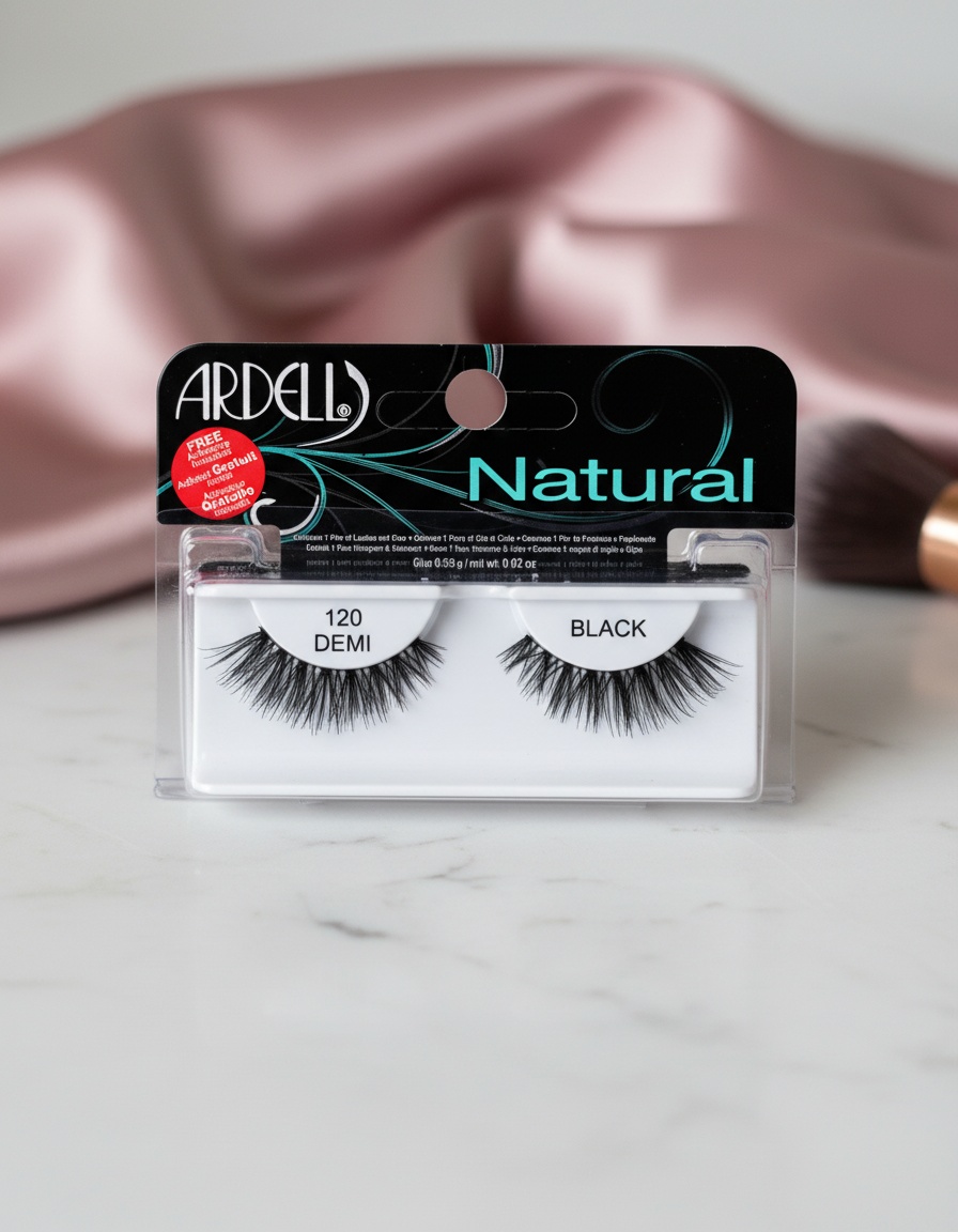 NATURAL eyelashes pocket pack #120-demi black 5 ml 2 NATURAL eyelashes pocket pack #120-demi black 5 ml - Image 2