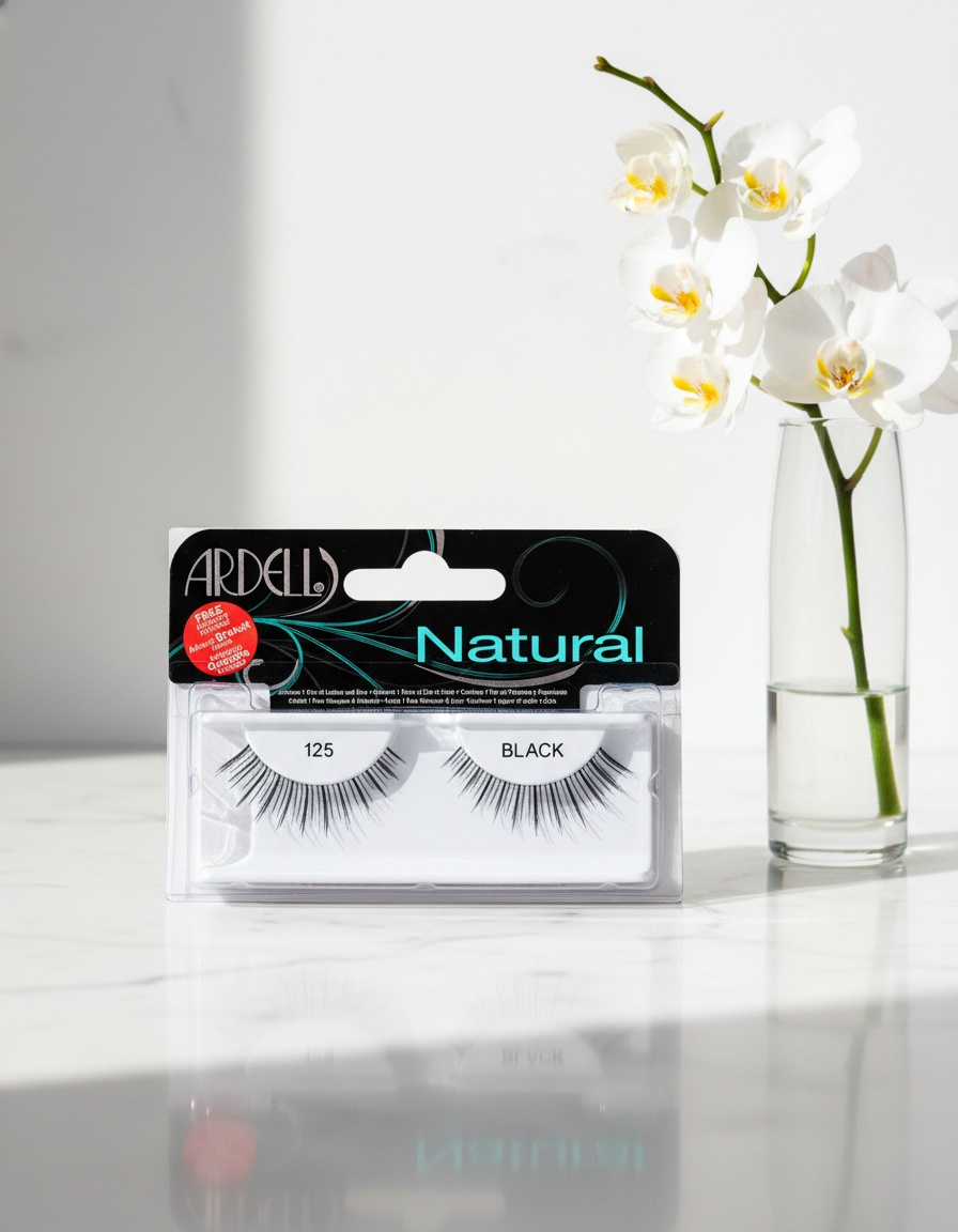 NATURAL eyelashes pocket pack #125-black 5 ml 2 NATURAL eyelashes pocket pack #125-black 5 ml - Image 2