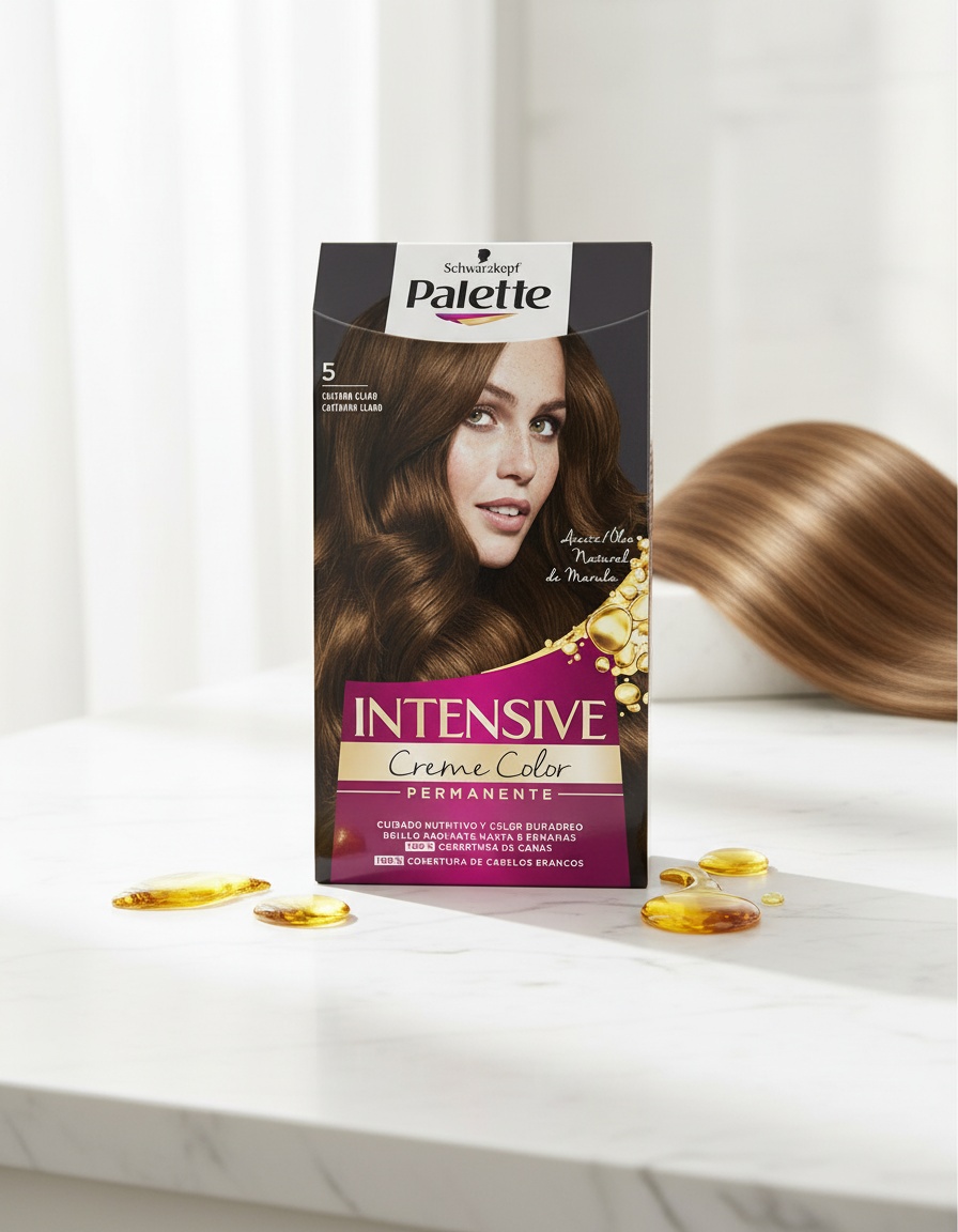 PALETTE INTENSIVE tinte #5-castaño claro 1 u 2 PALETTE INTENSIVE tinte #5-castaño claro 1 u - Image 2