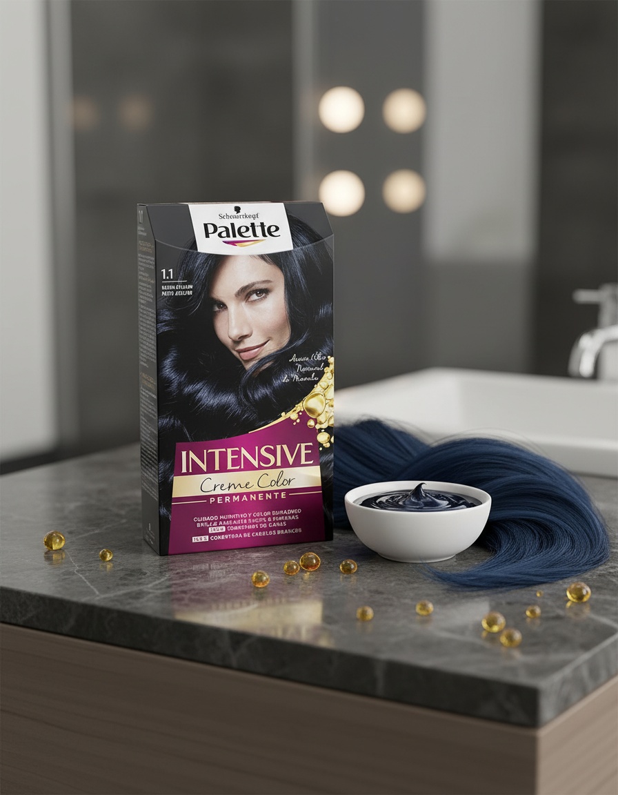 PALETTE INTENSIVE dye #1.1-blue black 1 u 2 PALETTE INTENSIVE dye #1.1-blue black 1 u - Image 2