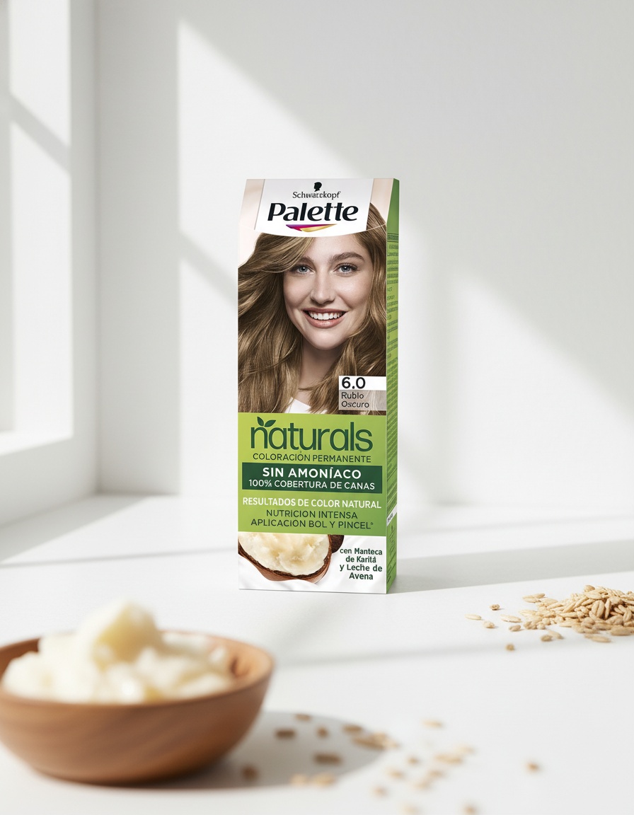 NATURAL PALETTE dye #6.0-dark blonde 1 u 2 NATURAL PALETTE dye #6.0-dark blonde 1 u - Image 2