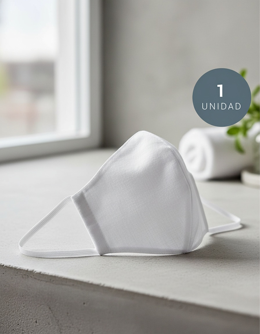 R40 ADULTO máscara protectora higiénica 40 usos #blanca 1 pz 2 R40 ADULTO máscara protectora higiénica 40 usos #blanca 1 pz - Image 2