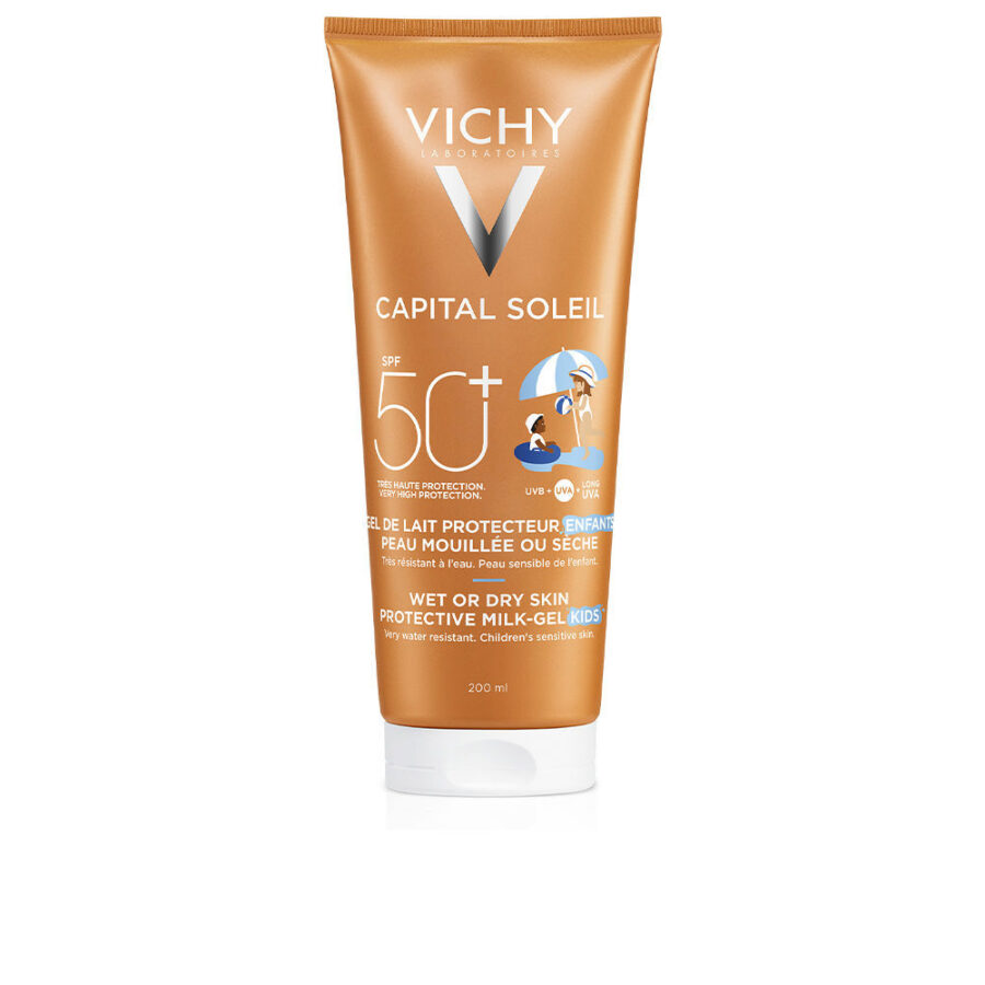 CAPITAL SOLEIL milk-gel sunscreen for children SPF50+ 200 ml