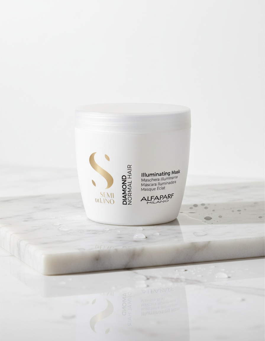Semi di Lino Diamond Mascarilla Iluminadora 500 ml 2 Semi di Lino Diamond Mascarilla Iluminadora 500 ml - Image 2
